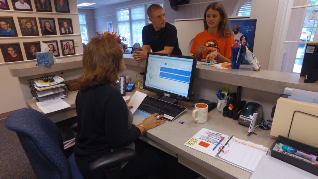Thacker Staff with patients