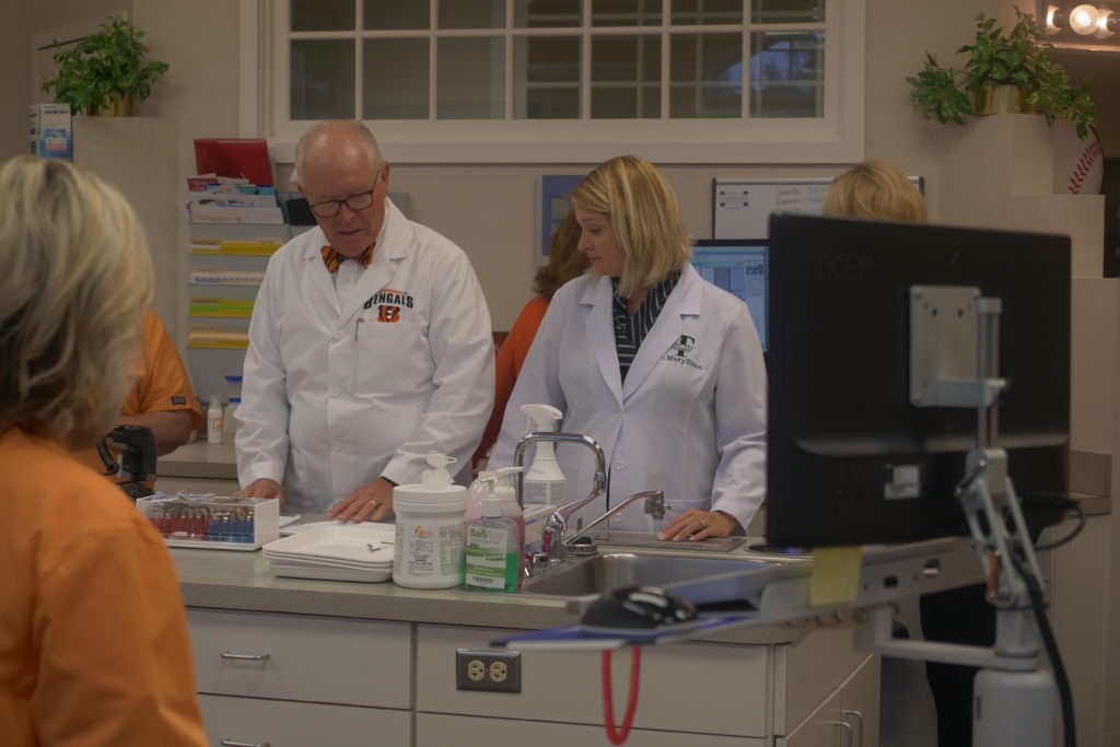 Dr. Thacker & Dr. MaryEvan working